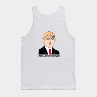 DONALD TRUMP FAN ART Tank Top